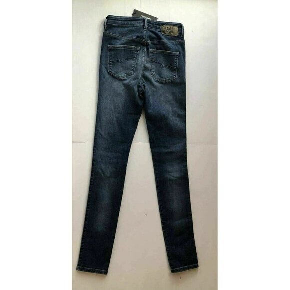 Diesel Womens Blue Skinzee  Slim Skinny  W25 L30 - Picture 5 of 12